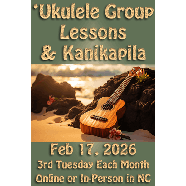 'Ukulele Group Lessons & Kanikapila
